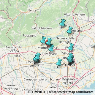 Mappa Via Luigi Pastro, 31044 Montebelluna TV, Italia (14.1495)