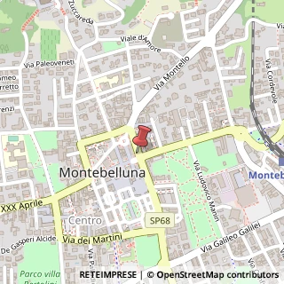 Mappa Corso Mazzini Giuseppe, 96, 31044 Montebelluna, Treviso (Veneto)