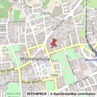 Mappa Corso Mazzini Giuseppe, 84, 31044 Montebelluna, Treviso (Veneto)