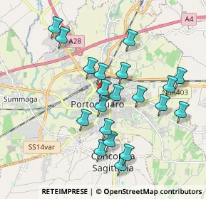 Mappa Via Spalti, 30026 Portogruaro VE, Italia (1.779)