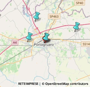 Mappa Via Spalti, 30026 Portogruaro VE, Italia (5.10455)
