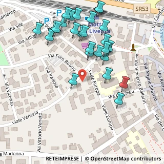 Mappa Via della Frattina C., 31045 Motta di Livenza TV, Italia (0.14231)