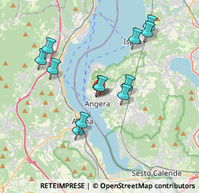 Mappa Via San Quirico, 21021 Angera VA, Italia (3.44333)