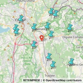 Mappa Piazza S. Maurizio, 21040 Vedano Olona VA, Italia (4.71308)