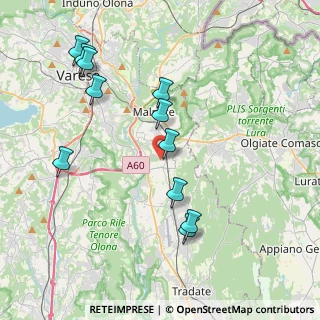 Mappa Piazza S. Maurizio, 21040 Vedano Olona VA, Italia (4.15364)