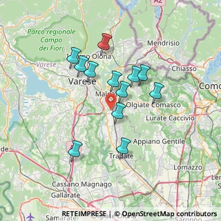 Mappa Piazza S. Maurizio, 21040 Vedano Olona VA, Italia (5.96917)