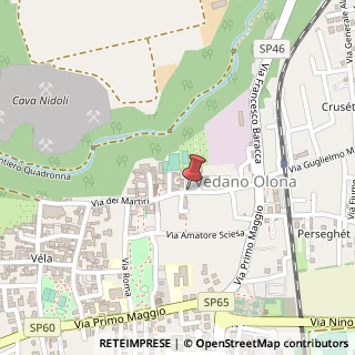 Mappa Via Giacomo Matteotti, 4, 21040 Vedano Olona, Varese (Lombardia)