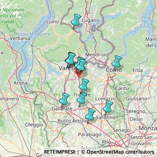 Mappa Piazza Trento e Trieste, 21040 Vedano Olona VA, Italia (10.64)