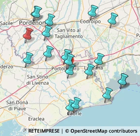 Mappa Strada Statale della Venezia Giulia, 30026 Portogruaro VE, Italia (17.31053)