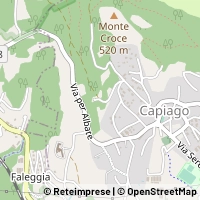 Mapa Capiago Intimiano