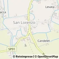 Mapa Fiumicello