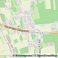 Mapa Volpago del Montello