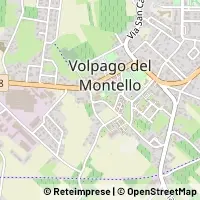 Карта Volpago del Montello