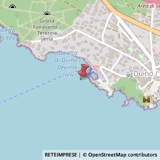 Mappa Duino TS, Italia,  Duino-Aurisina, Trieste (Friuli-Venezia Giulia)