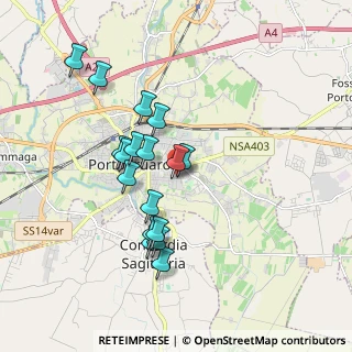 Mappa Via G. Verdi, 30026 Portogruaro VE, Italia (1.60588)