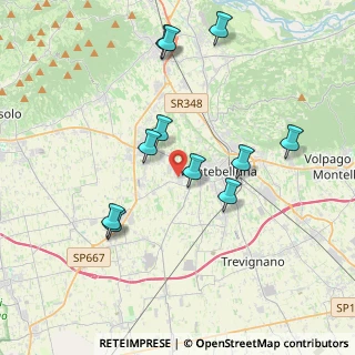 Mappa Via Contea, 31044 Montebelluna TV, Italia (3.81727)