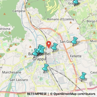 Mappa Via S. C. Borromeo, 36061 Bassano del Grappa VI, Italia (2.15)