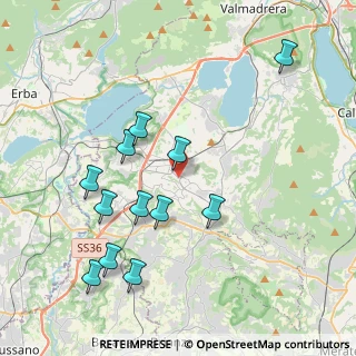 Mappa Via Pastore, 23847 Molteno LC, Italia (4.12)