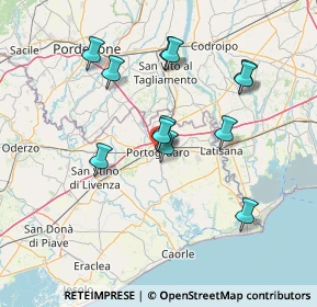 Mappa Via Antonio Bon, 30026 Portogruaro VE, Italia (13.11333)