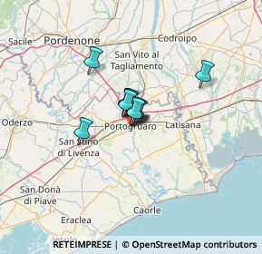 Mappa Portogruaro - Standa, 30026 Portogruaro VE, Italia (5.43727)