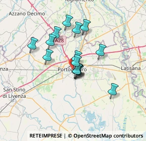 Mappa Portogruaro - Standa, 30026 Portogruaro VE, Italia (5.144)