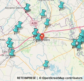 Mappa Portogruaro - Standa, 30026 Portogruaro VE, Italia (10.293)