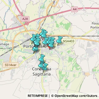 Mappa Via Alessandro Manzoni, 30026 Portogruaro VE, Italia (1.12889)
