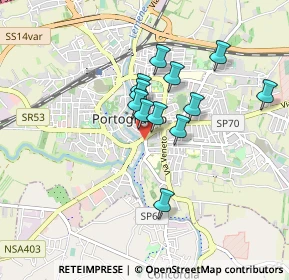 Mappa Via Fondaco, 30026 Portogruaro VE, Italia (0.66917)