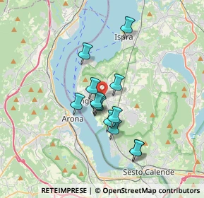 Mappa 21021 Angera VA, Italia (2.68769)