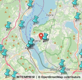Mappa 21021 Angera VA, Italia (6.0735)