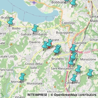 Mappa Via 2 Giugno, 21022 Azzate VA, Italia (2.54067)