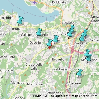 Mappa Via 2 Giugno, 21022 Azzate VA, Italia (2.3)