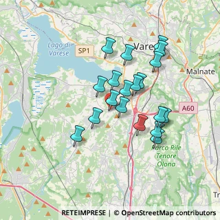 Mappa Via 2 Giugno, 21022 Azzate VA, Italia (3.04316)