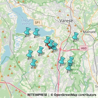 Mappa Via 2 Giugno, 21022 Azzate VA, Italia (2.95231)