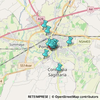 Mappa Via Camillo Benso Cavour, 30026 Portogruaro VE, Italia (0.80091)