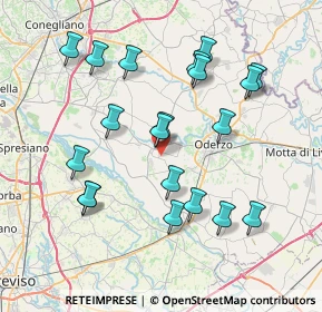 Mappa Via Armentaressa, 31024 Ormelle TV, Italia (7.6885)