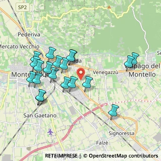 Mappa Via Cal di Mezzo, 31044 Montebelluna TV, Italia (1.9225)