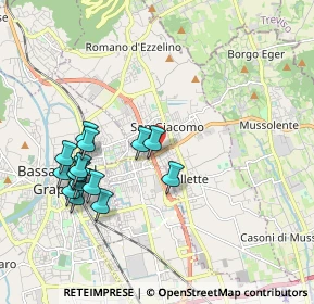 Mappa Via S. G. B. de La Salle, 36060 Romano D'ezzelino VI, Italia (1.96333)