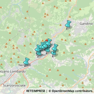 Mappa Via Cornello, 24021 Albino BG, Italia (2.16273)