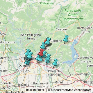 Mappa Via Cornello, 24021 Albino BG, Italia (12.52)