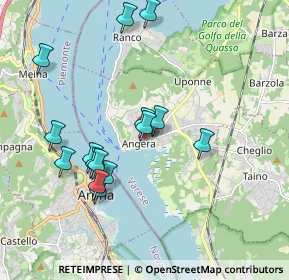 Mappa Via Guglielmo Marconi, 21021 Angera VA, Italia (1.84267)