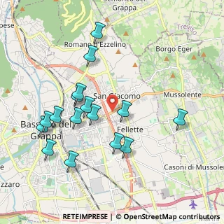 Mappa Via San Giovanni Battista della Salle, 36060 Romano D'ezzelino VI, Italia (1.98938)