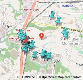Mappa Via Tregiorgio, 23846 Garbagnate Monastero LC, Italia (0.44643)