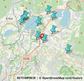 Mappa Via Tregiorgio, 23846 Garbagnate Monastero LC, Italia (3.68636)