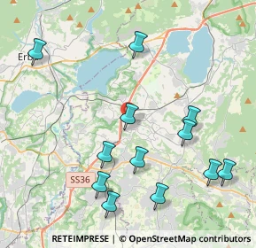 Mappa Via Tregiorgio, 23846 Garbagnate Monastero LC, Italia (4.475)