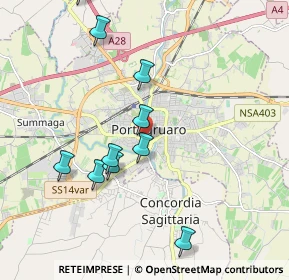 Mappa Viale G. Matteotti, 30026 Portogruaro VE, Italia (2.15818)