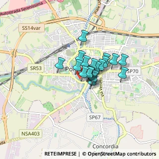 Mappa Viale G. Matteotti, 30026 Portogruaro VE, Italia (0.4895)