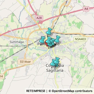 Mappa Viale G. Matteotti, 30026 Portogruaro VE, Italia (0.88364)