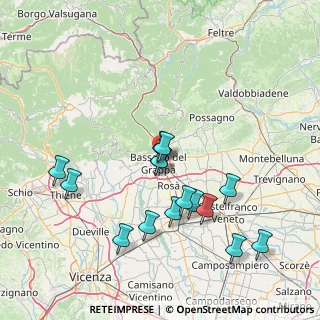 Mappa Via San Pancrazio, 36061 Bassano del Grappa VI, Italia (15.108)