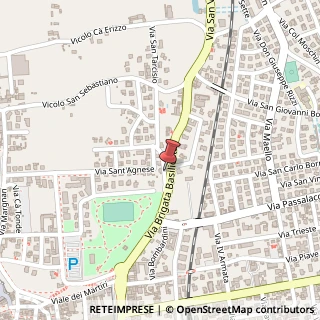 Mappa Via San Francesco, 5, 36061 Bassano del Grappa, Vicenza (Veneto)